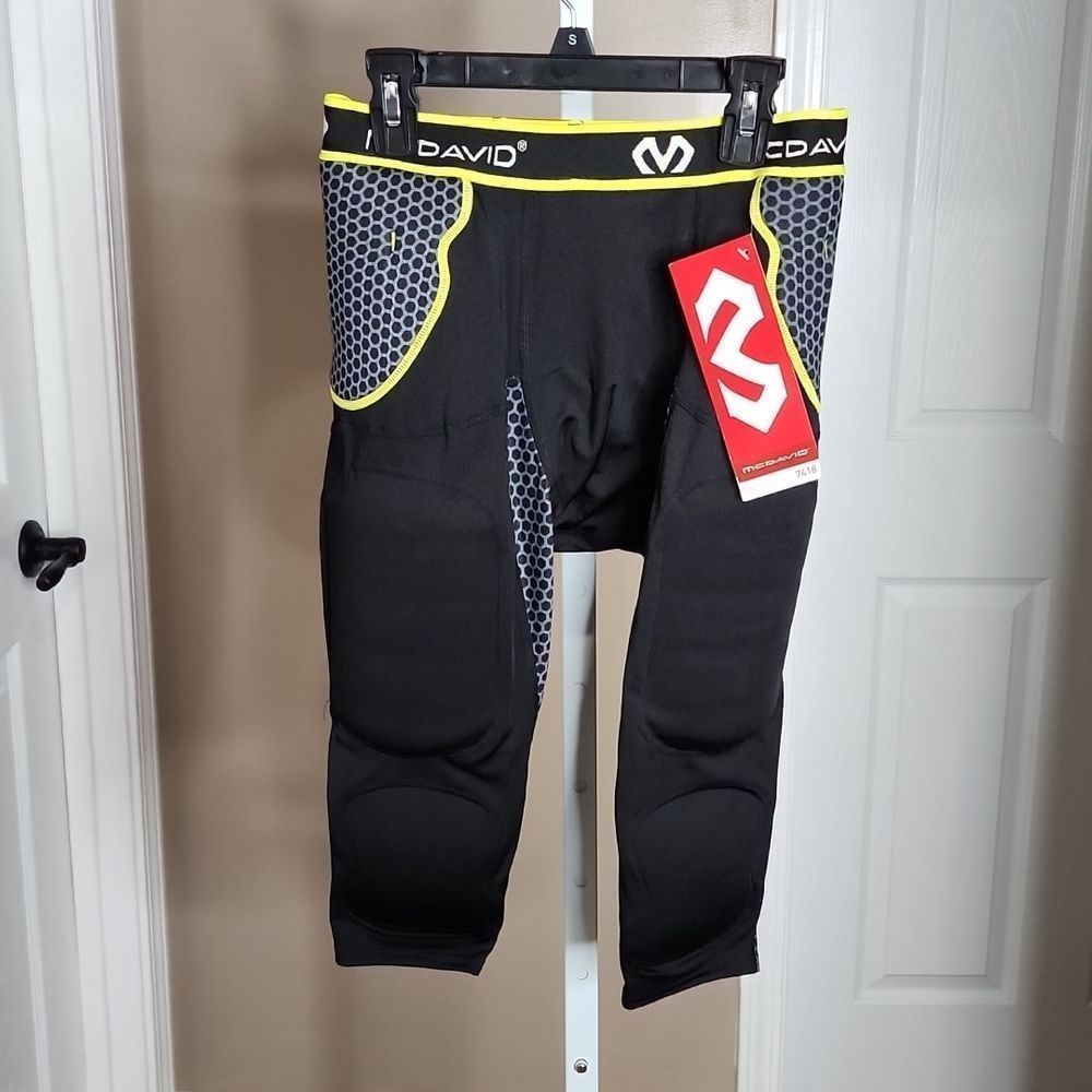 McDavid NWT RIVAL 7-PAD 3/4 TIGHT WITH HARD-SHELL THIGH GUARDS